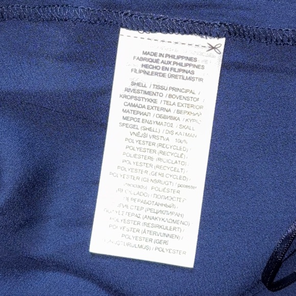 Lauren Ralph Lauren Floral Print Navy Tiered Skirt 16 - Picture 3 of 6